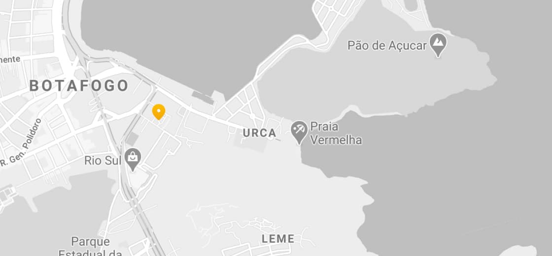 mapa marcando o endereço em Rua, cidade, ES
