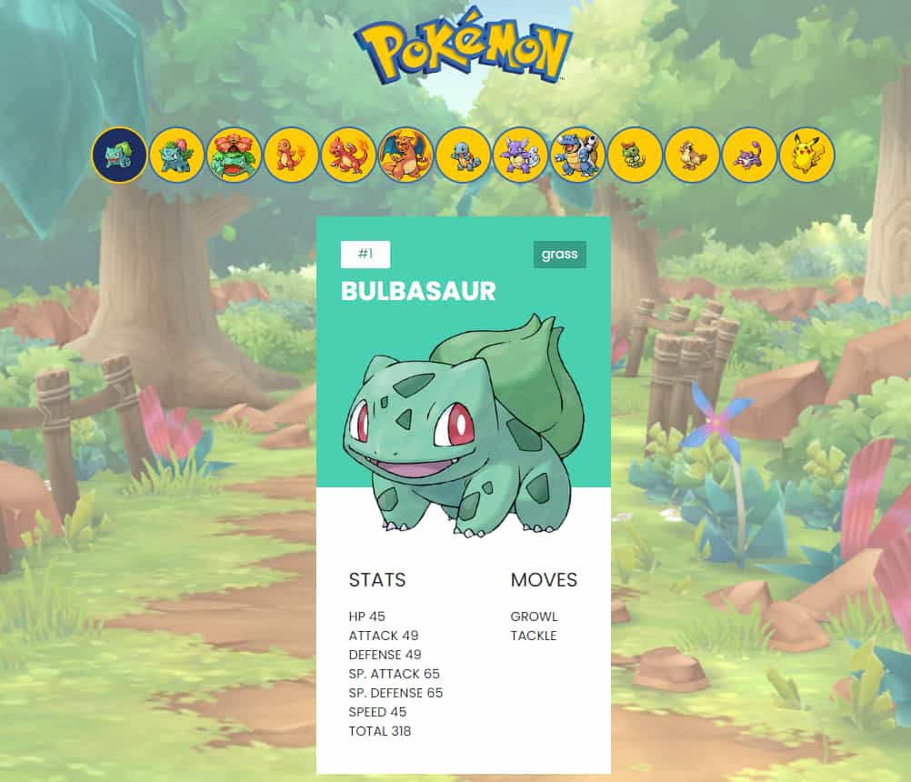 Screenshot Pokedex