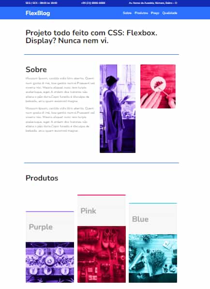 Screenshot Flexblog